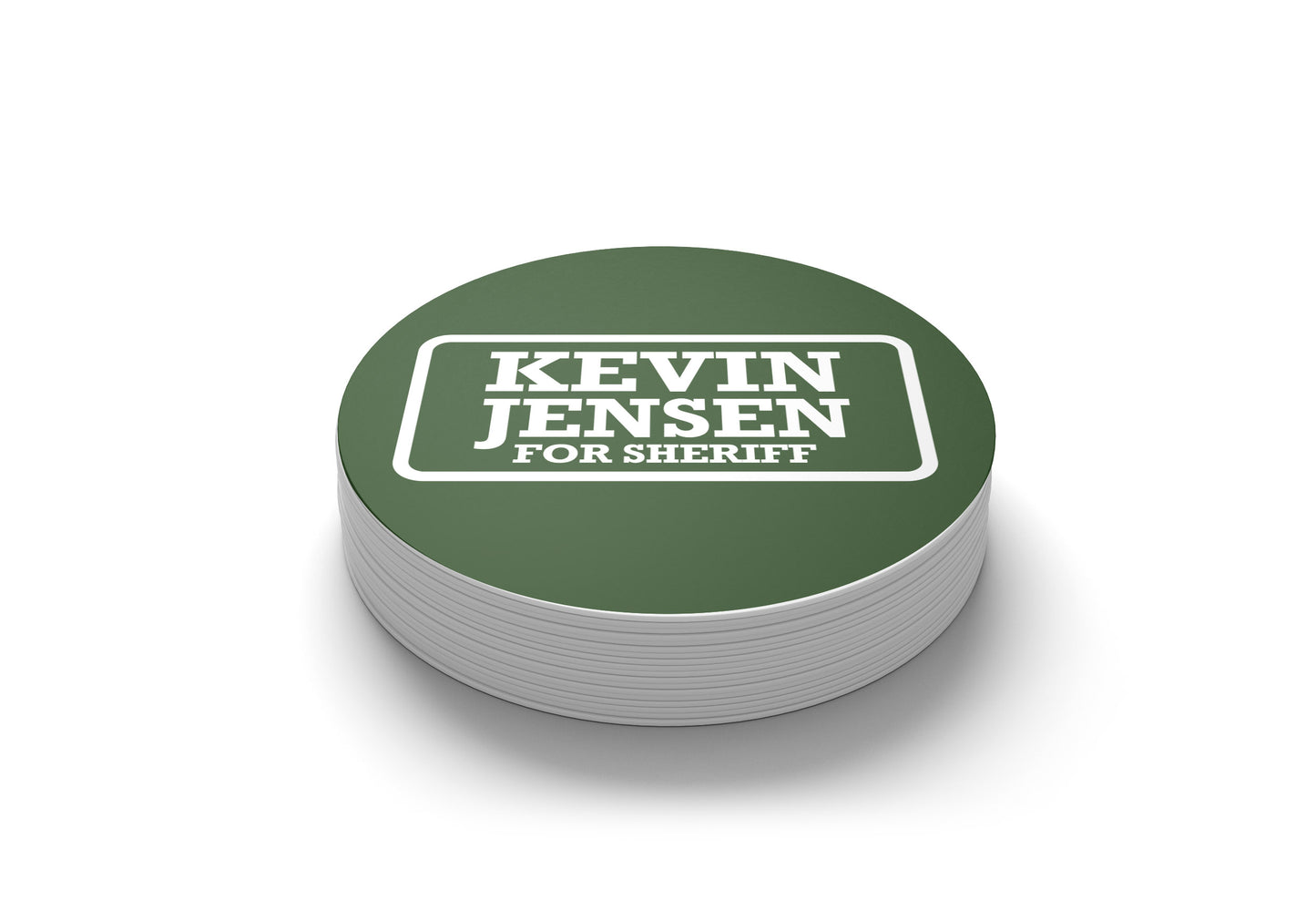 COASTER - PLASTIC - CIRCLE OR SQUARE