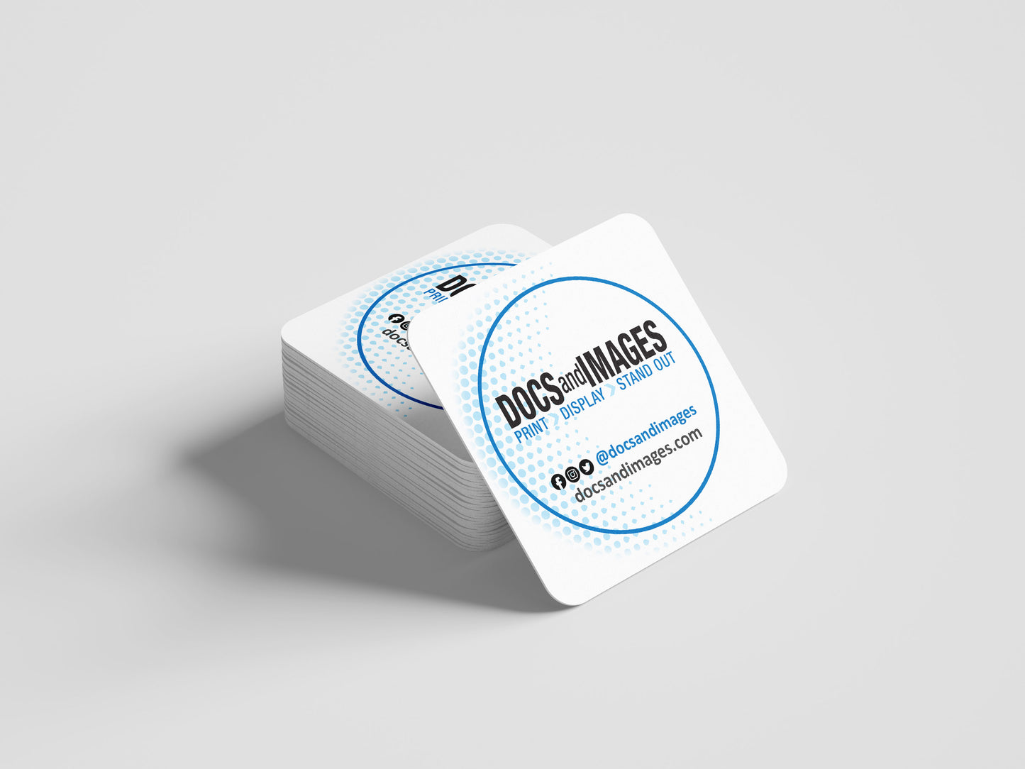 COASTER - PAPER - CIRCLE OR SQUARE