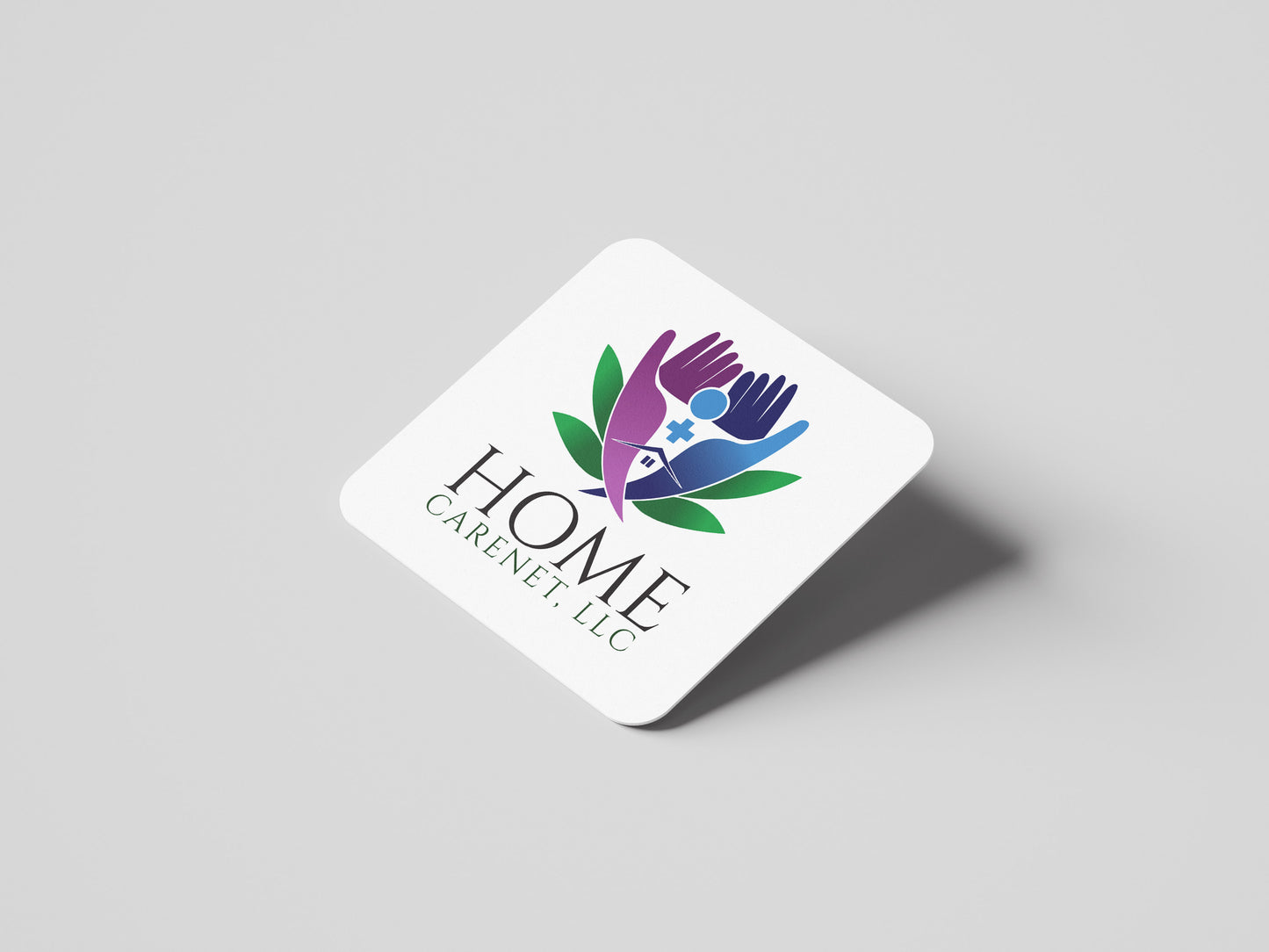 COASTER - PLASTIC - CIRCLE OR SQUARE