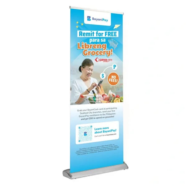 RETRACTABLE BANNER KIT - DE LUXE