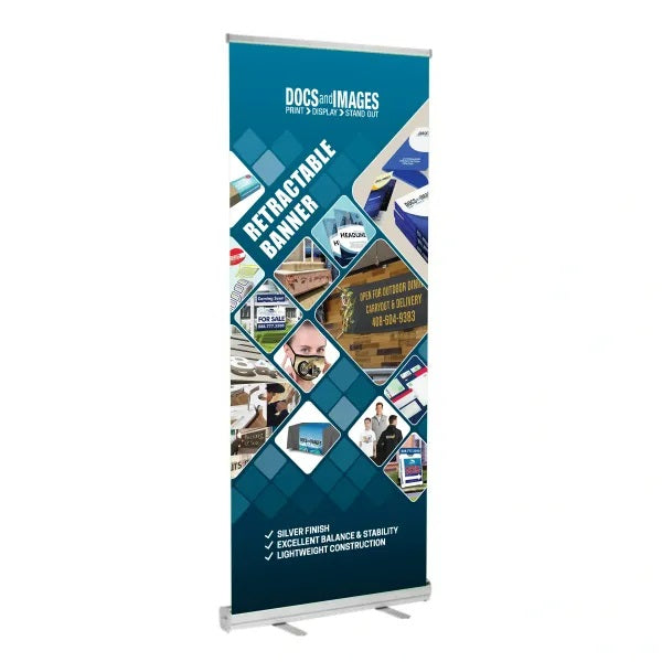 RETRACTABLE BANNER ECONOMY SET