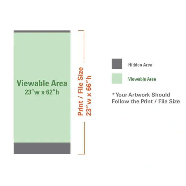 RETRACTABLE BANNER KIT - ECONOMY SMALL