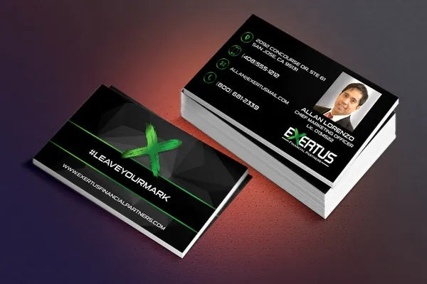 BUSINESS CARD - EXERTUS EXCLUSIVE ARTWORK & PRINT