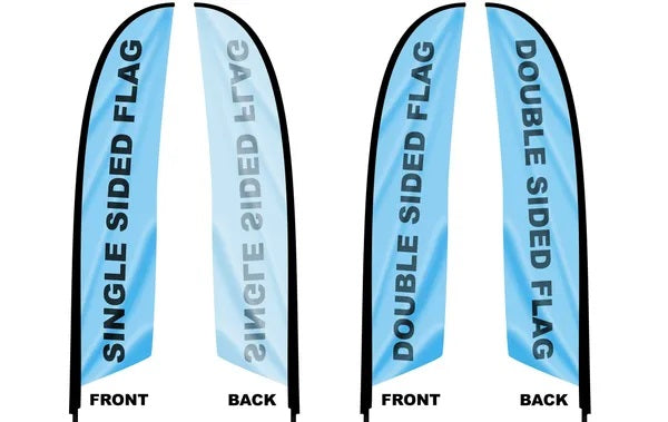 CUSTOM TENT FEATHER FLAG