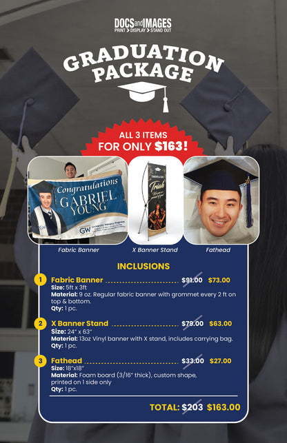 GRADUATION PACKAGE PROMO