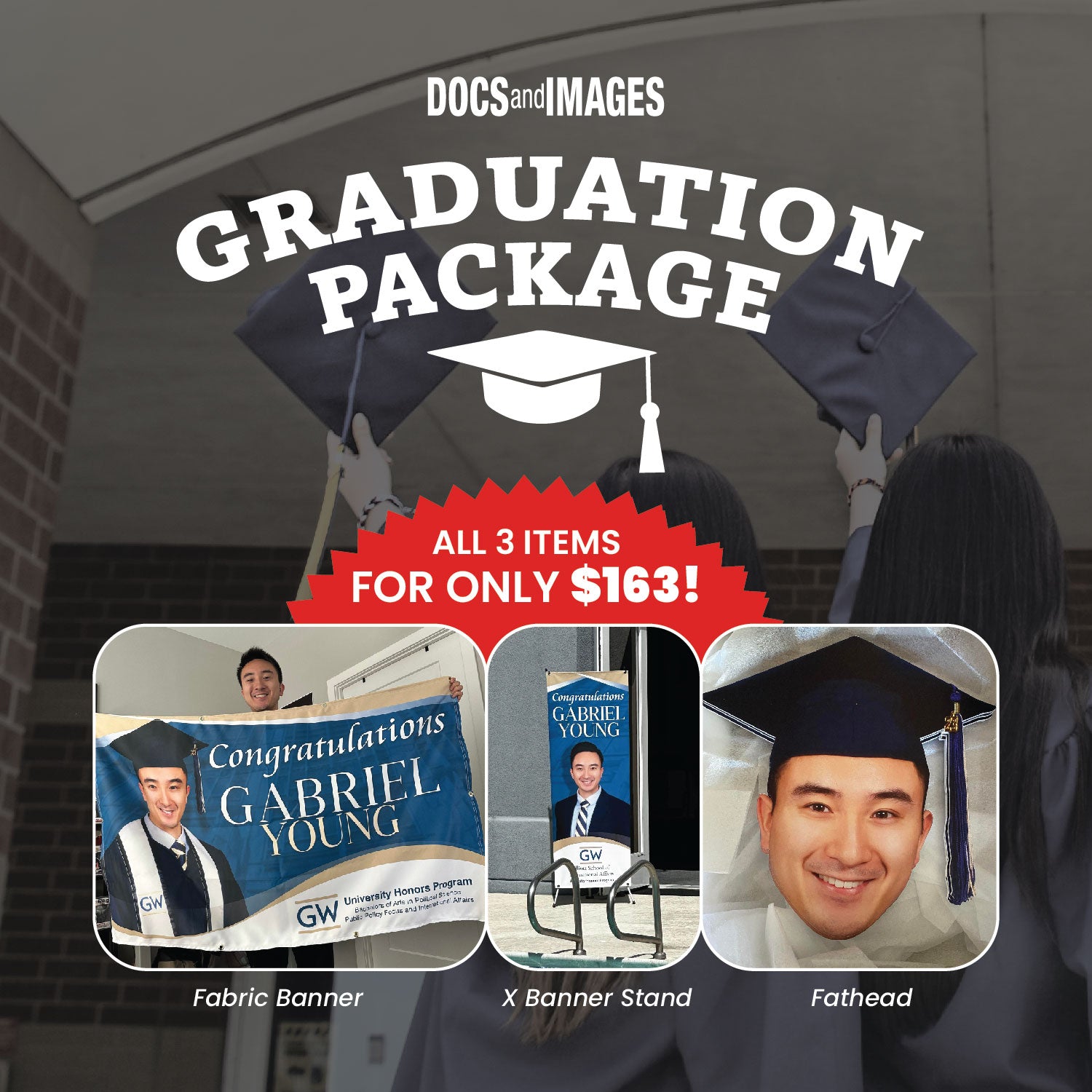 GRADUATION PACKAGE PROMO – Docs and Images