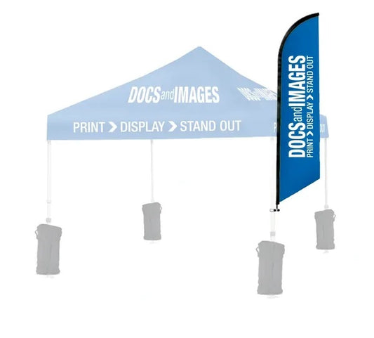 EVENT TENT FEATHER FLAG