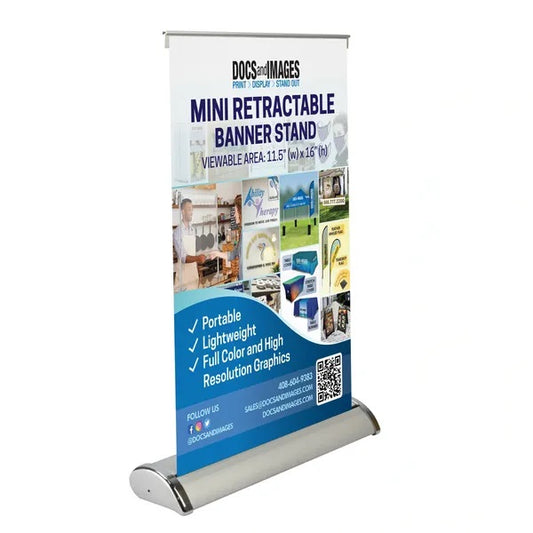 RETRACTABLE BANNER KIT - TABLE TOP